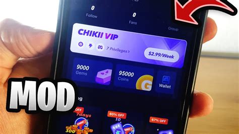 chikii mod|YouTube icon .